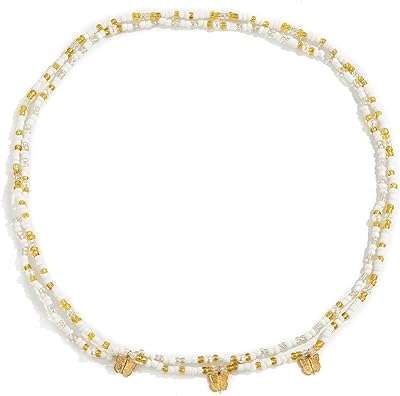 Chaîne de ventre en perles dorées chaîne de taille superposée pour femmes. Recherchez-vous des produits de qualité sans vous ruiner ? DIAYTAR COTE D'IVOIRE  est là pour vous ! Notre boutique en ligne propose une large gamme de produits discount, de la maison à l'électroménager en passant par l'informatique, la mode et les gadgets. Faites des économies avec nous !