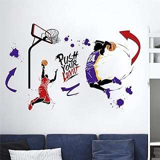 Amvolt push your limit basketball star autocollant mural inspirant 3d art. Ne dépensez pas plus que nécessaire, et optez pour DIAYTAR COTE D'IVOIRE  ! Notre boutique en ligne spécialisée dans les produits discount propose une large gamme d'articles pour la maison, l'électroménager, l'informatique, la mode et les gadgets, tous offerts à des prix défiant toute concurrence. Profitez de cette opportunité pour économiser tout en vous offrant ce dont vous avez besoin.
