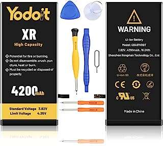 Batterie de remplacement youduet pour iphone xr d'une capacité élevée de 4200 mah avec un ensemble. En quête de produits à petits prix ? DIAYTAR COTE D'IVOIRE  est là pour vous satisfaire ! Explorez notre vaste sélection d'articles allant de la maison à l'électroménager en passant par l'informatique et la mode. Naviguez aisément sur notre site et découvrez un éventail de produits discount qui répondront à toutes vos attentes.