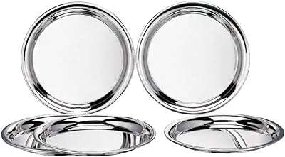 Assiette à collation ronde en acier inoxydable kraft vinod lot de 6. DIAYTAR COTE D'IVOIRE, votre boutique en ligne discount pour tous les accros du shopping à petits prix. Découvrez notre vaste choix de produits dans toutes les catégories, allant des articles de décoration aux appareils électroménagers en passant par les vêtements et les jouets. Faites des économies tout en comblant vos envies grâce à nos offres exclusives et notre rapport qualité-prix exceptionnel.