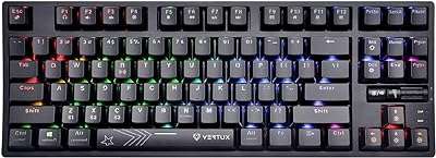 Clavier de jeu mécanique virtux 80 % avec mode bluetooth filaire modes rvb et touches. Rendez votre shopping en ligne encore plus satisfaisant avec DIAYTAR COTE D'IVOIRE . Notre boutique propose une grande variété de produits discount pour tous les aspects de votre vie, de l'équipement de la maison aux gadgets à la mode. Profitez de nos prix compétitifs et trouvez des offres incroyables sur tous vos achats !