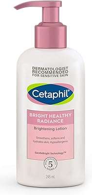 Lotion cetaphil bright healthy radiance 245 ml testée dermatologiquement niacinamide et narcisse de mer. Ne payez pas plus cher pour les mêmes produits ailleurs ! DIAYTAR COTE D'IVOIRE  propose une large gamme de produits de qualité à des prix discount. Trouvez tout ce dont vous avez besoin, des appareils ménagers aux gadgets dernier cri, et économisez de l'argent sans compromettre la qualité.