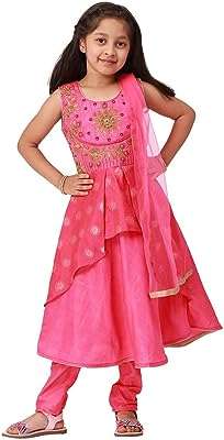 Costume ashwini salwar pour filles avec col brodé | enfants prêt. DIAYTAR COTE D'IVOIRE  - Le paradis du shopping en ligne pour les amateurs d'affaires à prix réduit. Parcourez notre sélection de produits discount pour la maison, l'électroménager, l'informatique et bien plus encore. Réalisez de belles économies sans faire de compromis sur la qualité.