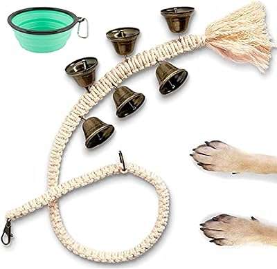 Cloches de porte suspendues pour entraînement aux toilettes paws sonnettes. DIAYTAR COTE D'IVOIRE, votre boutique en ligne discount pour tous les accros du shopping à petits prix. Découvrez notre vaste choix de produits dans toutes les catégories, allant des articles de décoration aux appareils électroménagers en passant par les vêtements et les jouets. Faites des économies tout en comblant vos envies grâce à nos offres exclusives et notre rapport qualité-prix exceptionnel.