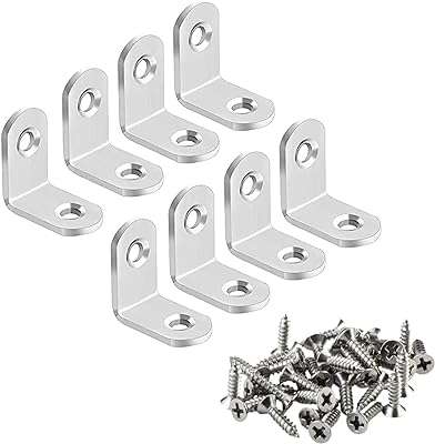 8 pièces d'angle en acier inoxydable code 25 x 15 mm en forme de l. Découvrez DIAYTAR COTE D'IVOIRE, votre boutique en ligne où vous pouvez économiser gros sur une large gamme de produits. Trouvez tout ce dont vous avez besoin pour votre maison, de l'électroménager à l'informatique, et restez à la mode avec nos vêtements et gadgets discount. N'attendez plus et profitez dès maintenant de nos offres à prix cassés!