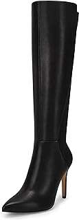 Bottes hautes en cuir à bout pointu et fermeture éclair pour femme. Vous cherchez à faire des économies sans sacrifier la qualité ? Faites confiance à DIAYTAR COTE D'IVOIRE, votre boutique en ligne où vous trouverez une large sélection d'articles discount pour tous les goûts. Profitez de nos prix compétitifs sur des produits allant de la maison à l'électroménager, en passant par l'informatique et la mode.