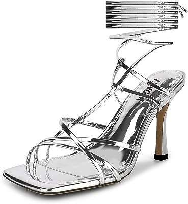 Sandales à talons hauts lacets esnom pour femmes bout carré string. Choisissez DIAYTAR COTE D'IVOIRE  pour vos achats discount en ligne. Parcourez notre sélection étendue comprenant des produits pour tous les besoins, que ce soit pour la maison, l'électroménager, l'informatique, la mode ou les gadgets. Profitez de notre politique de prix bas et économisez tout en trouvant des articles de qualité.
