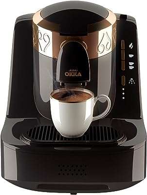 Machine à café turque en poudre okka noire. Bienvenue chez DIAYTAR COTE D'IVOIRE, votre destination en ligne pour des produits discount à prix imbattables ! Que vous ayez besoin d'électroménager, d'articles pour la maison, de gadgets high-tech, de vêtements à la mode ou d'accessoires informatiques, nous avons tout ce qu'il vous faut. Faites des économies tout en profitant de la meilleure qualité grâce à notre large gamme de produits.