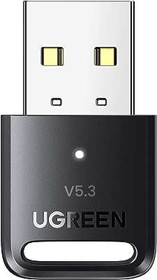 Adaptateur usb bluetooth ugreen pour pc dongle 5.3 pour ordinateur portable souris. Découvrez DIAYTAR COTE D'IVOIRE, votre destination en ligne pour des produits discount de qualité. Avec une vaste sélection d'articles pour la maison, l'électroménager, l'informatique et la mode, nous vous offrons la possibilité de réaliser des économies considérables tout en vous faisant plaisir.