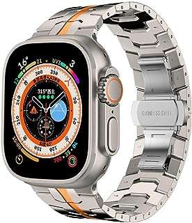 Bracelet de montre iron man en acier inoxydable compatible avec apple. DIAYTAR COTE D'IVOIRE, la boutique en ligne où vous trouverez tout ce dont vous avez besoin à petit prix ! Profitez de notre sélection discount de produits pour la maison, l'électroménager, l'informatique, la mode et les gadgets, sans pour autant compromettre la qualité. Faites de bonnes affaires tout en profitant d'une expérience de shopping pratique et sécurisée.