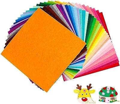 Ensemble de 40 pièces de feuilles de feutre carrées brodées de couleurs assorties en tissu. DIAYTAR COTE D'IVOIRE  est là pour rendre votre budget heureux et votre shopping facile. Parcourez notre gamme complète de produits discount de qualité supérieure allant de la maison à l'électroménager, de l'informatique à la mode, et trouvez des articles pour chaque aspect de votre vie à des prix imbattables!