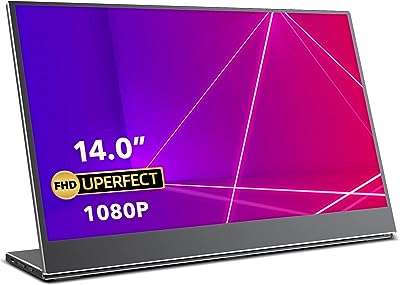 Moniteur portable uperfect autonome ultra mince 14" fhd 1080p usb c mat 2. DIAYTAR COTE D'IVOIRE  - La boutique en ligne qui vous offre des prix imbattables sur une large gamme de produits discount. Ajoutez du style à votre maison avec nos articles de décoration, simplifiez votre quotidien avec des électroménagers modernes, restez connecté avec nos gadgets technologiques et adoptez les dernières tendances de la mode sans vous ruiner. Faites de bonnes affaires à chaque achat chez nous !