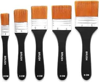 Showway ensemble de 5 pinceaux plats polyvalents de tailles assorties pinceau plat d'artiste pour maison. À la recherche des dernières technologies sans vous ruiner ? DIAYTAR COTE D'IVOIRE  est votre partenaire incontournable pour tous vos achats informatiques en ligne. Des ordinateurs portables aux tablettes en passant par les accessoires high-tech, nous vous offrons un rapport qualité-prix imbattable. Restez connecté avec nos offres exceptionnelles et boostez votre productivité à moindre coût !