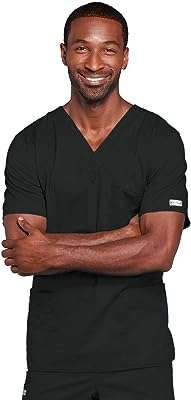 T shirt de travail cherokee à col en v pour hommes et femmes. Avec DIAYTAR COTE D'IVOIRE, vous pouvez profiter de produits discount de qualité supérieure sans compromettre votre budget. Notre boutique en ligne propose une vaste sélection d'articles, allant des essentiels pour la maison aux gadgets dernier cri, tous proposés à des prix compétitifs pour vous offrir un véritable rapport qualité-prix.