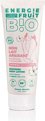 Lait corporel apaisant aux fruits énergétiques fleur de coton bio ecocert. DIAYTAR COTE D'IVOIRE, votre destination en ligne pour des produits discount de qualité. Découvrez notre large éventail de produits, allant de la maison à l'électroménager, de l'informatique à la mode et aux gadgets, et trouvez les meilleures offres du marché. Profitez d'une expérience d'achat simple et abordable avec DIAYTAR COTE D'IVOIRE  et économisez sur tous vos achats en ligne.