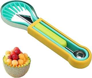 Ensemble de cuillères à pastèque 4 en 1 en acier inoxydable trancheuse. Bienvenue chez DIAYTAR COTE D'IVOIRE, votre destination en ligne pour des produits discount à prix imbattables ! Que vous ayez besoin d'électroménager, d'articles pour la maison, de gadgets high-tech, de vêtements à la mode ou d'accessoires informatiques, nous avons tout ce qu'il vous faut. Faites des économies tout en profitant de la meilleure qualité grâce à notre large gamme de produits.