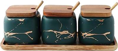 Ensemble de récipients à sel et sucre gadgets de cuisine en céramique. DIAYTAR COTE D'IVOIRE, le choix parfait pour tous les chasseurs de bonnes affaires. Plongez dans notre boutique en ligne et explorez notre large sélection d'articles discount, comprenant tout, des articles pour la maison à l'électroménager, en passant par l'informatique, la mode et les gadgets. Faites des économies substantielles sans sacrifier la qualité et donnez une nouvelle dimension à votre expérience de shopping en ligne.
