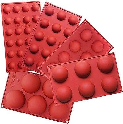 Moules sphériques en silicone de 5 pièces moule à dôme ospaola cuisson semi sphérique pour la. DIAYTAR COTE D'IVOIRE  - le secret des bonnes affaires en ligne. Simplifiez vos achats et réalisez des économies substantielles grâce à notre sélection éclectique comprenant des articles pour votre maison, des gadgets high-tech, des produits informatiques et des vêtements branchés, tous à des prix imbattables.