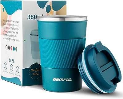 Tasse à café de voyage en acier inoxydable isolée sous vide gimful pour boissons. Envie de faire de bonnes affaires ? Optez pour DIAYTAR COTE D'IVOIRE, votre destination en ligne pour des produits discount de la maison à l'informatique, vous offrant des réductions exclusives sur une large sélection d'articles.