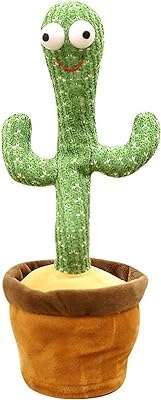 Cactus en peluche fonctionnant à piles chantant et dansant 3 chansons pour garçons. DIAYTAR COTE D'IVOIRE, la boutique en ligne par excellence pour tous les amateurs de gadgets insolites et ludiques. Découvrez notre large sélection de produits à petit prix, parfaits pour surprendre et amuser votre entourage. De l'électronique à l'originalité débordante, laissez-vous tenter par nos gadgets innovants et créez la surprise en toutes occasions !