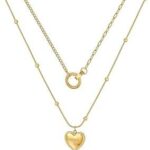 Collier élégant plaqué or 14 carats multicouche fait à la main avec pendentif en forme. Ne cherchez plus, DIAYTAR COTE D'IVOIRE  est la boutique en ligne qu'il vous faut pour trouver tout ce dont vous avez besoin à petit prix ! Du petit électroménager aux articles de mode tendance en passant par les dernières technologies, explorez notre vaste catalogue et réalisez de véritables bonnes affaires !