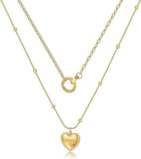 Collier élégant plaqué or 14 carats multicouche fait à la main avec pendentif en forme. Ne cherchez plus, DIAYTAR COTE D'IVOIRE  est la boutique en ligne qu'il vous faut pour trouver tout ce dont vous avez besoin à petit prix ! Du petit électroménager aux articles de mode tendance en passant par les dernières technologies, explorez notre vaste catalogue et réalisez de véritables bonnes affaires !
