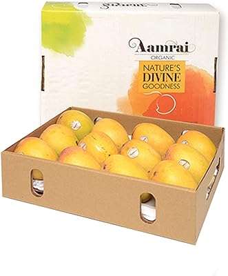 Mangues dorées amarai alphonso paquet de 12 25 kg 30 kg boîte. Ne payez pas plus cher pour les mêmes produits ailleurs ! DIAYTAR COTE D'IVOIRE  propose une large gamme de produits de qualité à des prix discount. Trouvez tout ce dont vous avez besoin, des appareils ménagers aux gadgets dernier cri, et économisez de l'argent sans compromettre la qualité.