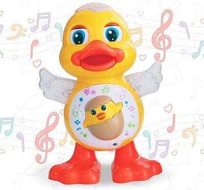 Jouet musical canard dansant pour tout petits. Bienvenue chez DIAYTAR COTE D'IVOIRE, le paradis des bonnes affaires en ligne ! Découvrez une large gamme de produits discount pour équiper votre maison, trouver l'électroménager de vos rêves, vous divertir avec des gadgets innovants, et compléter votre garde-robe avec des vêtements à la pointe de la mode, le tout à des prix défiant toute concurrence.