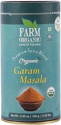 Ferme biologique | garam masala 100g sans gluten ogm halal. Parcourez la boutique en ligne DIAYTAR COTE D'IVOIRE  et plongez dans un univers de bonnes affaires. Que vous ayez besoin de nouveaux appareils électroménagers, d'une garde-robe tendance ou des dernières nouveautés en matière de technologie, notre large gamme de produits discount vous offre la possibilité de faire des économies tout en vous faisant plaisir. Avec DIAYTAR COTE D'IVOIRE, profitez des meilleurs prix sans jamais compromettre la qualité.