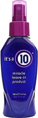 It's a ten hair miracle sans rinçage 118 ml (paquet de 1). DIAYTAR COTE D'IVOIRE  : votre partenaire idéal pour des achats en ligne abordables et variés. Parcourez notre large sélection de produits discount, des appareils électroménagers aux vêtements et accessoires de mode, en passant par les gadgets dernier cri. Faites des économies sans compromettre la qualité grâce à DIAYTAR COTE D'IVOIRE  !