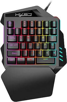 Clavier de jeu hsj v100 35 touches mini à une main avec câble. DIAYTAR COTE D'IVOIRE, le site qui rend le shopping abordable pour tous ! Découvrez des offres incroyables sur une variété de produits essentiels, de la maison aux dernières tendances mode, en passant par l'électroménager et l'informatique. Ne manquez pas nos offres limitées et économisez gros sur vos achats en ligne !