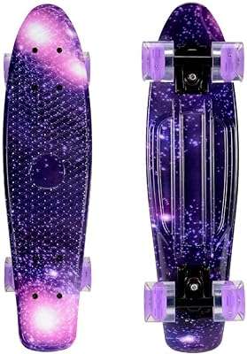 Mini skateboard glucluse 22" avec roues lumineuses led colorées pour enfants. Vous voulez profiter de produits de qualité à des prix discount ? Ne cherchez plus, DIAYTAR COTE D'IVOIRE  est là pour vous satisfaire. Découvrez notre large gamme, de l'électroménager à la mode, et trouvez les meilleures affaires du moment. Ne laissez pas passer cette occasion, achetez malin et faites des économies significatives.