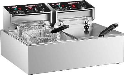 Friteuse double egktr avec 2 paniers friteuse commande électrique commerciale x. Découvrez DIAYTAR COTE D'IVOIRE, votre destination en ligne pour des bonnes affaires sans compromis sur la qualité. Parcourez notre large éventail de produits discount allant de l'électroménager à l'informatique en passant par la mode et les gadgets. Faites de vraies économies en choisissant le meilleur rapport qualité-prix.