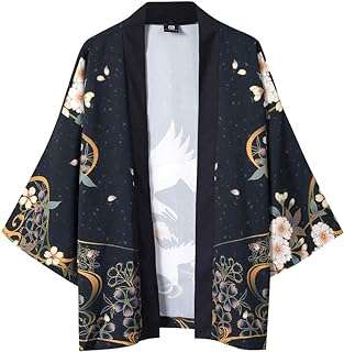 Jackie&clock femmes été japonais point échelle chemisier cinq hommes kimono t shirts. Choisissez DIAYTAR COTE D'IVOIRE  pour vos achats discount en ligne. Parcourez notre sélection étendue comprenant des produits pour tous les besoins, que ce soit pour la maison, l'électroménager, l'informatique, la mode ou les gadgets. Profitez de notre politique de prix bas et économisez tout en trouvant des articles de qualité.