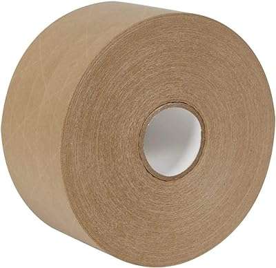 Ruban de papier kraft renforcé de fibre de verre 276" x 374 pi. DIAYTAR COTE D'IVOIRE, votre destination en ligne pour des produits de maison à prix réduits. Découvrez notre vaste collection d'articles pour la cuisine, la décoration, le rangement et bien plus encore. Avec nous, équiper votre maison devient simple et économique.