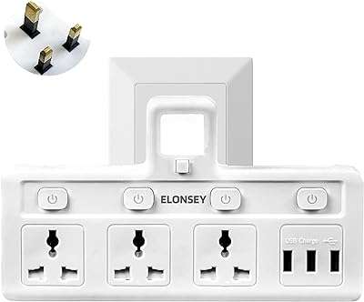 Prise d'extension multiprise adaptateur de prise avec 3 ports usb. Faites des économies sur tous vos achats avec DIAYTAR COTE D'IVOIRE . Notre boutique en ligne vous propose des articles de qualité à prix cassés, que ce soit pour votre maison, l'électroménager, l'informatique ou encore la mode. Ne cherchez plus ailleurs, les meilleures offres discount sont chez nous !