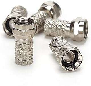 Connecteurs à visser d curve® pour câble coaxial rg6 pour tv satellite (pack de 5). DIAYTAR COTE D'IVOIRE  - La destination en ligne pour les chasseurs de bonnes affaires ! Parcourez notre sélection incroyable de produits discount, comprenant tout, des appareils ménagers aux gadgets dernier cri. Faites des économies sans sacrifier la qualité avec DIAYTAR COTE D'IVOIRE .