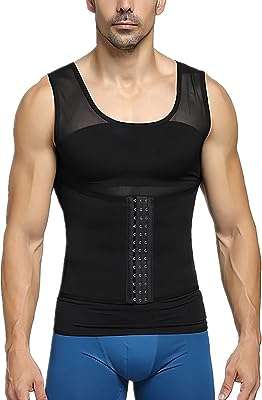 Chemise de compression pour hommes gilet de modelage du ventre maillot de corps. À la recherche de produits discount de qualité ? Faites confiance à DIAYTAR COTE D'IVOIRE  ! Notre plateforme en ligne regorge d'articles pour la maison, l'électroménager, l'informatique, la mode et les gadgets, tous proposés à des prix compétitifs. Explorez notre catalogue dès maintenant et bénéficiez de remises exceptionnelles sur une large gamme de produits.