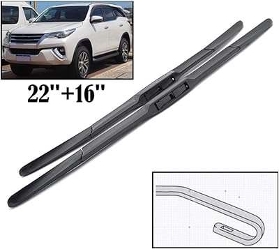 Balai d'essuie glace avant hybride 22" 16" pour toyota fortuner an150. À la recherche de bonnes affaires ? DIAYTAR COTE D'IVOIRE  est là pour vous ! Explorez notre boutique en ligne regorgeant d'articles à prix cassés, couvrant tous les domaines, de la maison à l'électroménager, en passant par l'informatique, la mode et les gadgets. Achetez malin, économisez gros et découvrez une toute nouvelle façon de faire des emplettes en ligne.