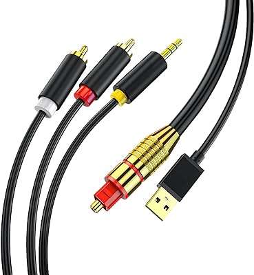 Câble audio stéréo numérique vers analogique à fibre optique 2rca +. Ne manquez pas l'opportunité de faire de bonnes affaires sur DIAYTAR COTE D'IVOIRE . Notre boutique en ligne propose une large gamme de produits discount, allant des articles ménagers essentiels aux dernières tendances en matière d'électronique et de mode. Profitez de nos prix imbattables et économisez dès maintenant sur tous vos achats !