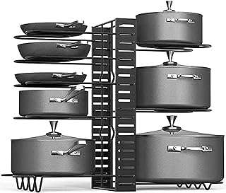 Support de rangement pour casseroles et poêles en forme de u à. Simplifiez vos achats et épargnez chez DIAYTAR COTE D'IVOIRE, votre boutique en ligne ultime pour des trouvailles discount. Parcourez notre catalogue de produits, allant des articles de cuisine astucieux aux appareils électroniques de dernière génération. Restez branché avec notre sélection d'appareils informatiques à prix réduits et accordez-vous une excellente garde-robe avec des vêtements à la mode à prix imbattables. Avec des options de livraison rapides et une satisfaction garantie, nous vous aidons à réaliser des économies en un seul clic !