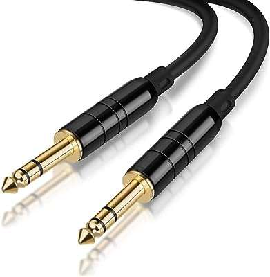 Cablecreation câble audio stéréo équilibré trs vers 635 mm 1 4" mâle. DIAYTAR COTE D'IVOIRE  - votre destination pour des produits de qualité à prix réduits. Parcourez notre boutique en ligne pour trouver des offres exceptionnelles sur des articles de maison, d'électroménager, de mode et de gadgets, et économisez tout en enchérissant votre style de vie.