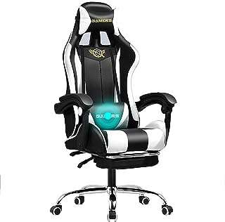Chaise de jeu de course chaise vidéo ergonomique inclinable avec support de massage. Ne payez pas le prix fort lorsque vous pouvez obtenir des produits discount de qualité chez DIAYTAR COTE D'IVOIRE  ! Notre boutique en ligne généraliste regorge d'offres incroyables pour la maison, l'électroménager, l'informatique et la mode. Faites des économies dès maintenant et découvrez notre sélection à prix réduits.