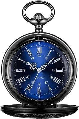 Montre de poche avec chaîne pour homme montre steampunk vintage avec chiffres. À la recherche de bons plans et de prix irrésistibles ? DIAYTAR COTE D'IVOIRE  est votre destination ultime ! Explorez notre boutique en ligne généraliste où vous trouverez une large gamme de produits discount, couvrant tous vos besoins. Achetez l'électroménager dont vous avez besoin, renouvelez votre garde-robe ou succombez aux derniers gadgets sans vous ruiner.