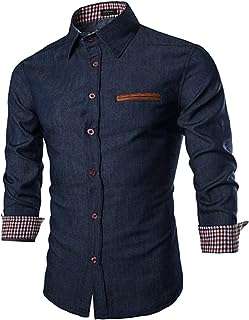 Chemise d'affaires décontractée en jean à manches longues et boutons sur le devant pour hommes. Ne payez pas le prix fort, découvrez DIAYTAR COTE D'IVOIRE  ! Notre boutique en ligne généraliste vous propose une variété de produits discount, des essentiels pour la maison aux appareils électroniques, en passant par la mode et les gadgets. Bénéficiez de prix abordables et de promotions attractives pour réaliser des économies significatives sur vos achats en ligne.