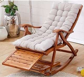 Wanwen chaise à bascule chaise bascule en bambou longue d'extérieur confortable pour jardin ou terrasse. DIAYTAR COTE D'IVOIRE, votre solution idéale pour acheter en ligne tous les articles dont vous avez besoin. Parcourez notre vaste sélection de produits discount allant de l'électroménager à l'informatique, en passant par la mode et les gadgets, et économisez sur chaque achat. Faites-vous plaisir sans vous ruiner avec DIAYTAR COTE D'IVOIRE .