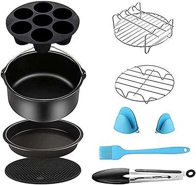 Accessoires pour friteuse à air pour kosori ninja et philips ensemble de 5 9. Parcourez DIAYTAR COTE D'IVOIRE, votre plateforme en ligne incontournable pour l'achat de produits discount. Que vous recherchiez des articles pour votre maison, des outils électroniques ou des accessoires de mode, nous avons tout ce qu'il vous faut à des prix incroyables, sans compromettre la qualité.