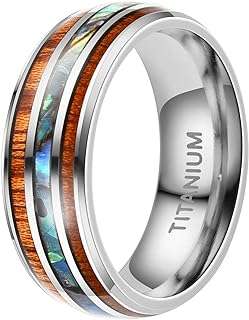 Bague de mariage en titane 8 mm pour hommes et femmes. DIAYTAR COTE D'IVOIRE  vous offre toutes les bonnes affaires sur un seul site. Découvrez notre sélection de produits discount pour la maison, l'électroménager, l'informatique et la mode. Bénéficiez de nos prix imbattables et trouvez les articles de qualité que vous recherchez, sans vous ruiner !