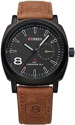 Montre à quartz lumineuse de luxe pour hommes avec bracelet en cuir. À la recherche de bons plans ? DIAYTAR COTE D'IVOIRE  est là pour vous ! Explorez notre sélection discount de produits pour la maison, l'électroménager et l'informatique, ainsi que des vêtements à la mode et des gadgets abordables. Des économies garanties sur tous vos achats en ligne !