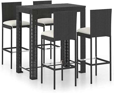 Vedaxel ensemble de bar extérieur 5 pièces avec coussins patio jardin. Découvrez DIAYTAR COTE D'IVOIRE, votre boutique en ligne discount préférée pour des achats malins. Trouvez tout ce dont vous avez besoin, de la maison à l'électroménager, de l'informatique à la mode, et profitez de prix imbattables sur notre gamme de produits variée et de qualité.